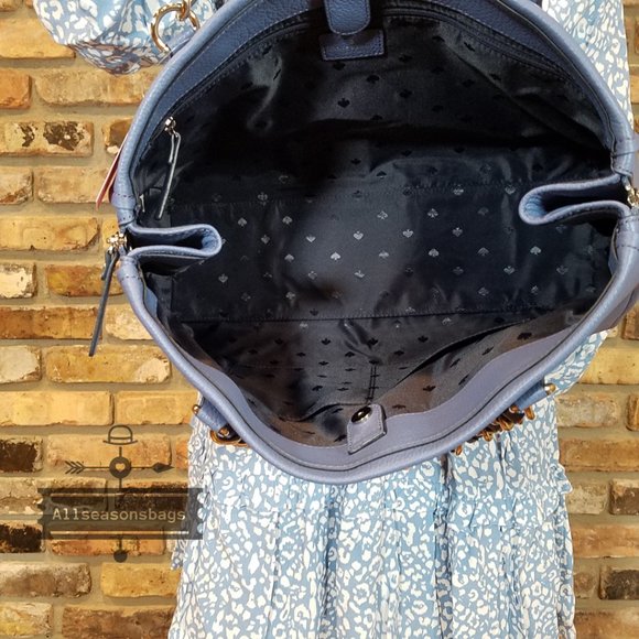 Kate Spade Andee Cobble Hill Blueberry Cobbler New - Picture 13 of 15